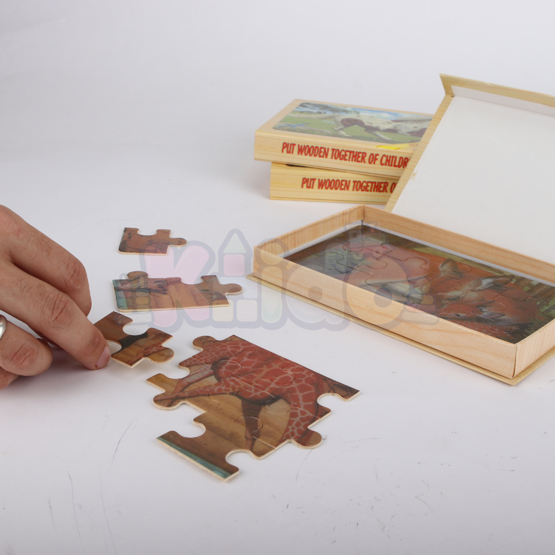 L'authentique puzzle en bois (4 modèles)