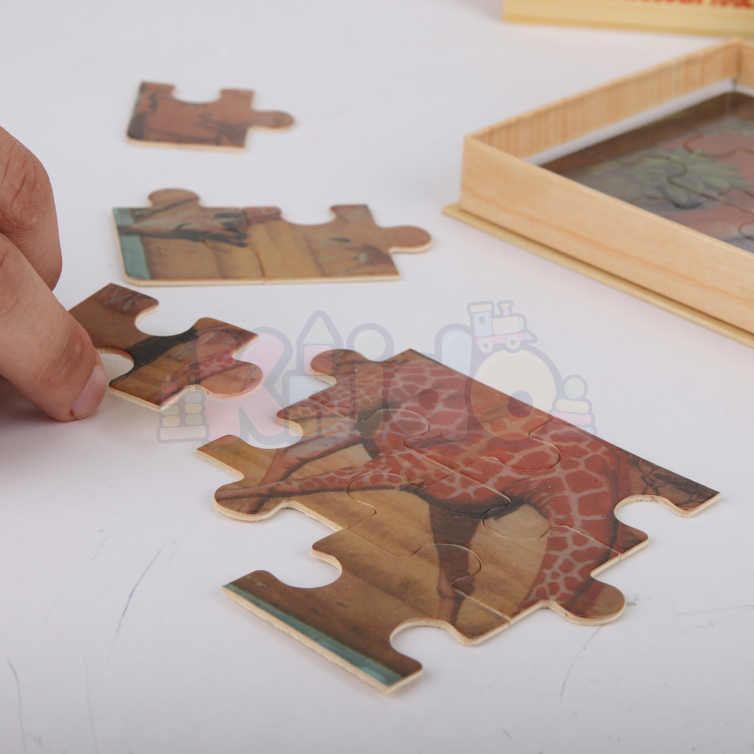 L'authentique puzzle en bois (4 modèles)