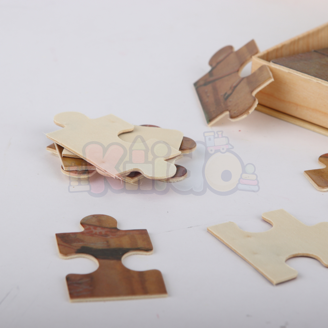 L'authentique puzzle en bois (4 modèles)