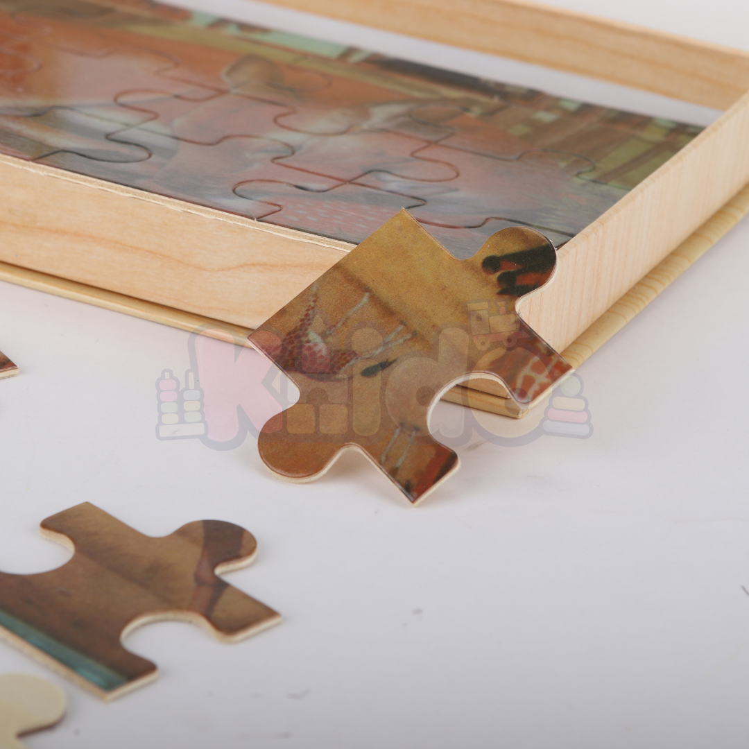 L'authentique puzzle en bois (4 modèles)