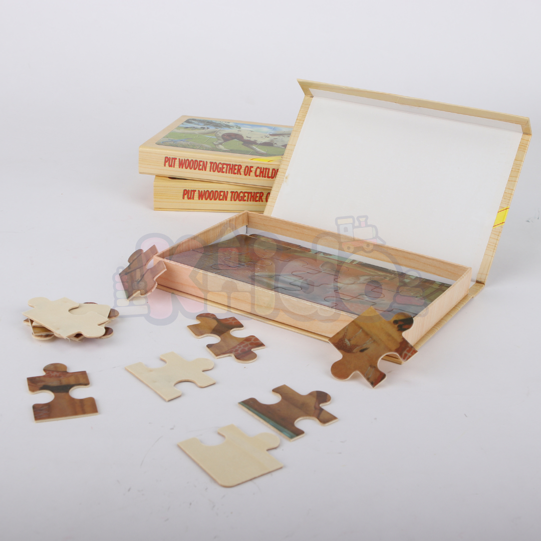 L'authentique puzzle en bois (4 modèles)