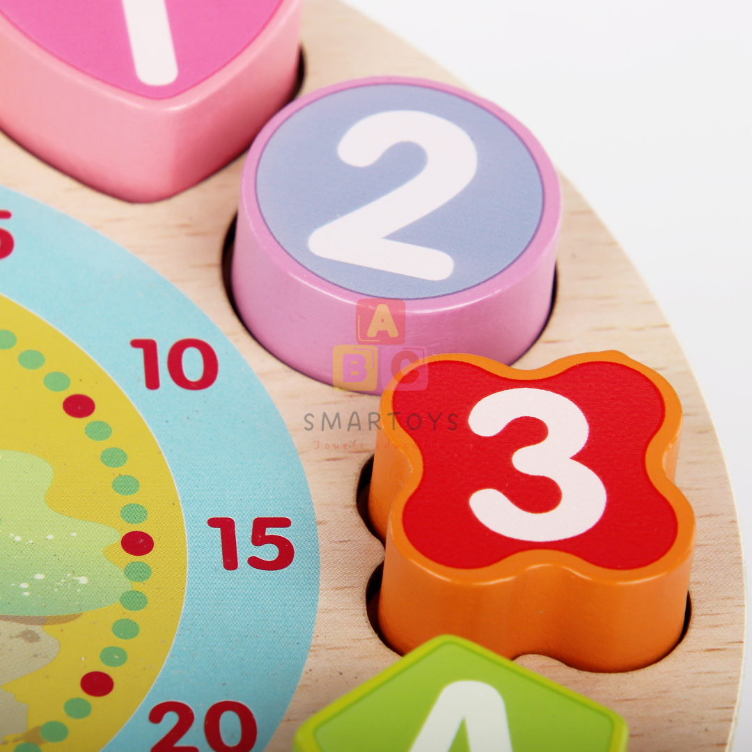 Horloge montessori