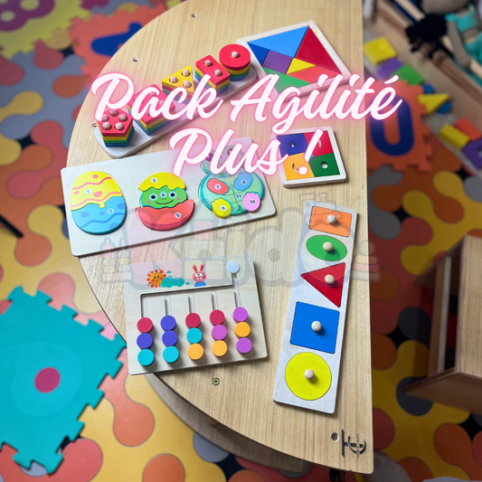 Pack AGILITE Plus  (5 jeux + 1 Cadeau)