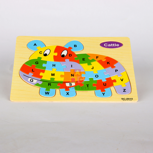 Puzzle alphabets animal ( 2 langues)