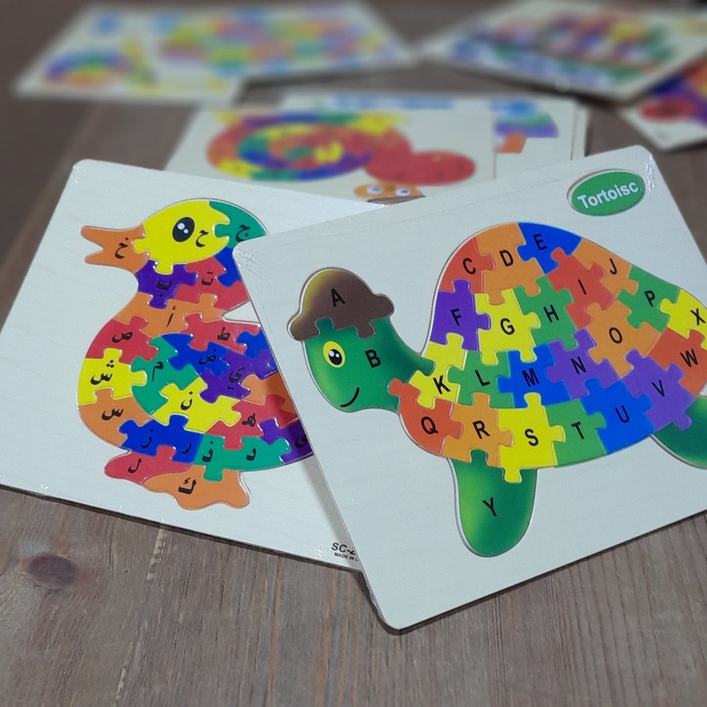 Puzzle alphabets animal ( 2 langues)